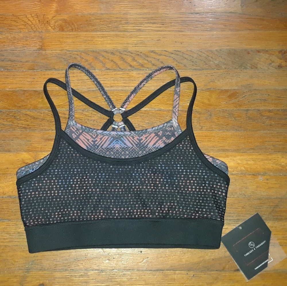 Threads 4 Thought Dakota Tie Dye Sports Bra S